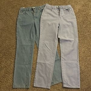 Light blue like new jeans, pacsun - 25 medium blue like new jeans, pacsun - 25